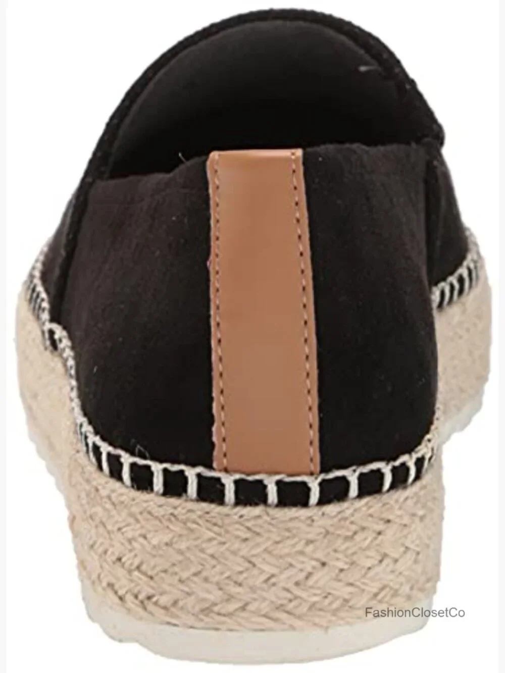 Women's Espadrille Flats Slip-On Loafers with Jute Sole